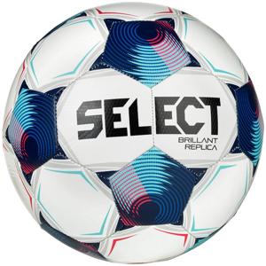 М'яч футбольний Select BRILLANT REPLICA v25 білий, синій Уні